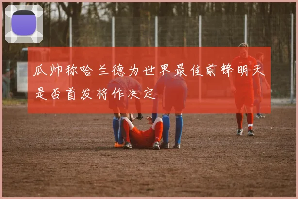 瓜帅称哈兰德为世界最佳前锋明天是否首发将作决定